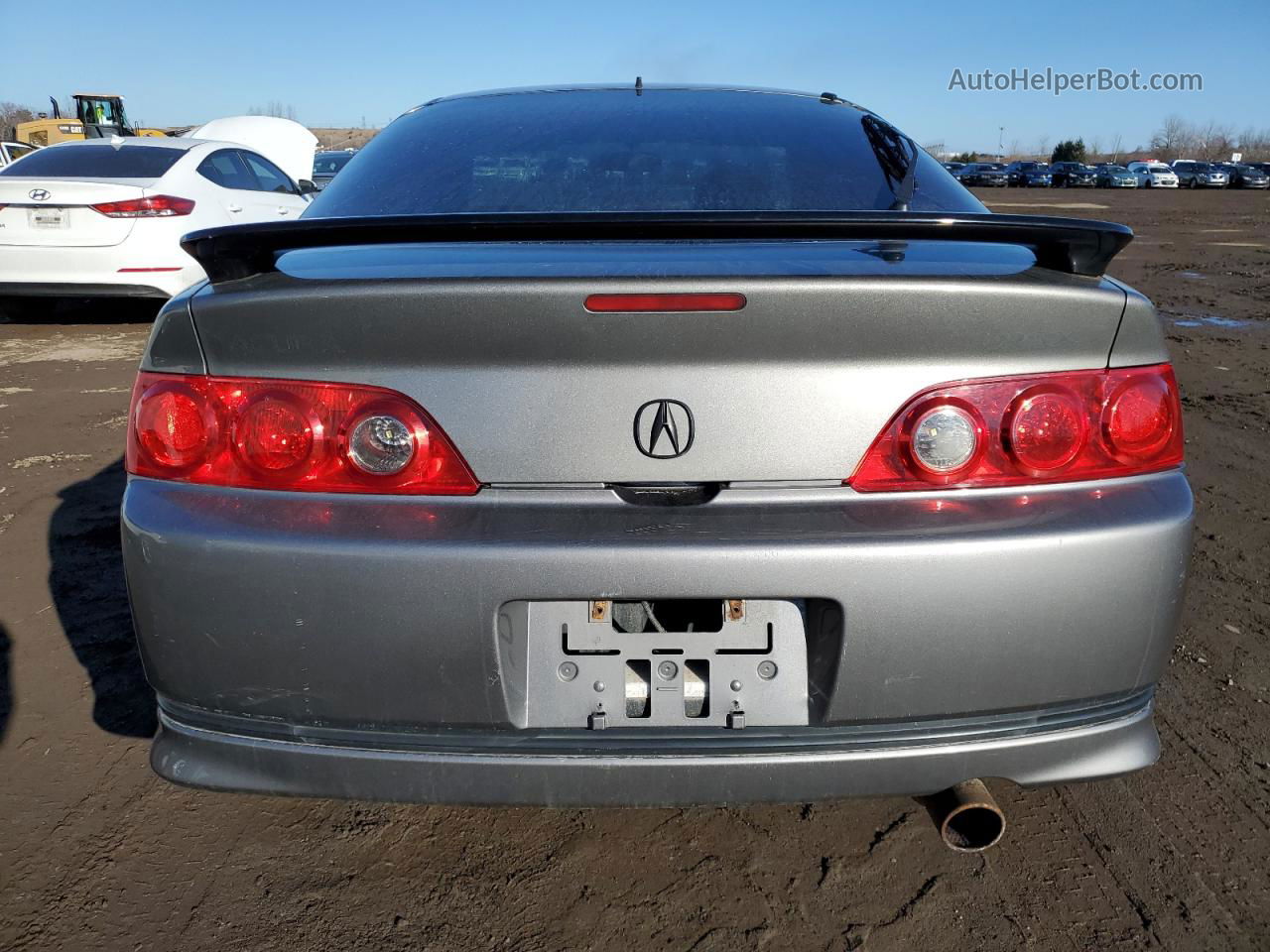 2006 Acura Rsx  Gray vin: JH4DC54856S800097