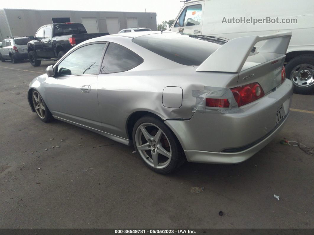 2006 Acura Rsx Silver vin: JH4DC54866S009190