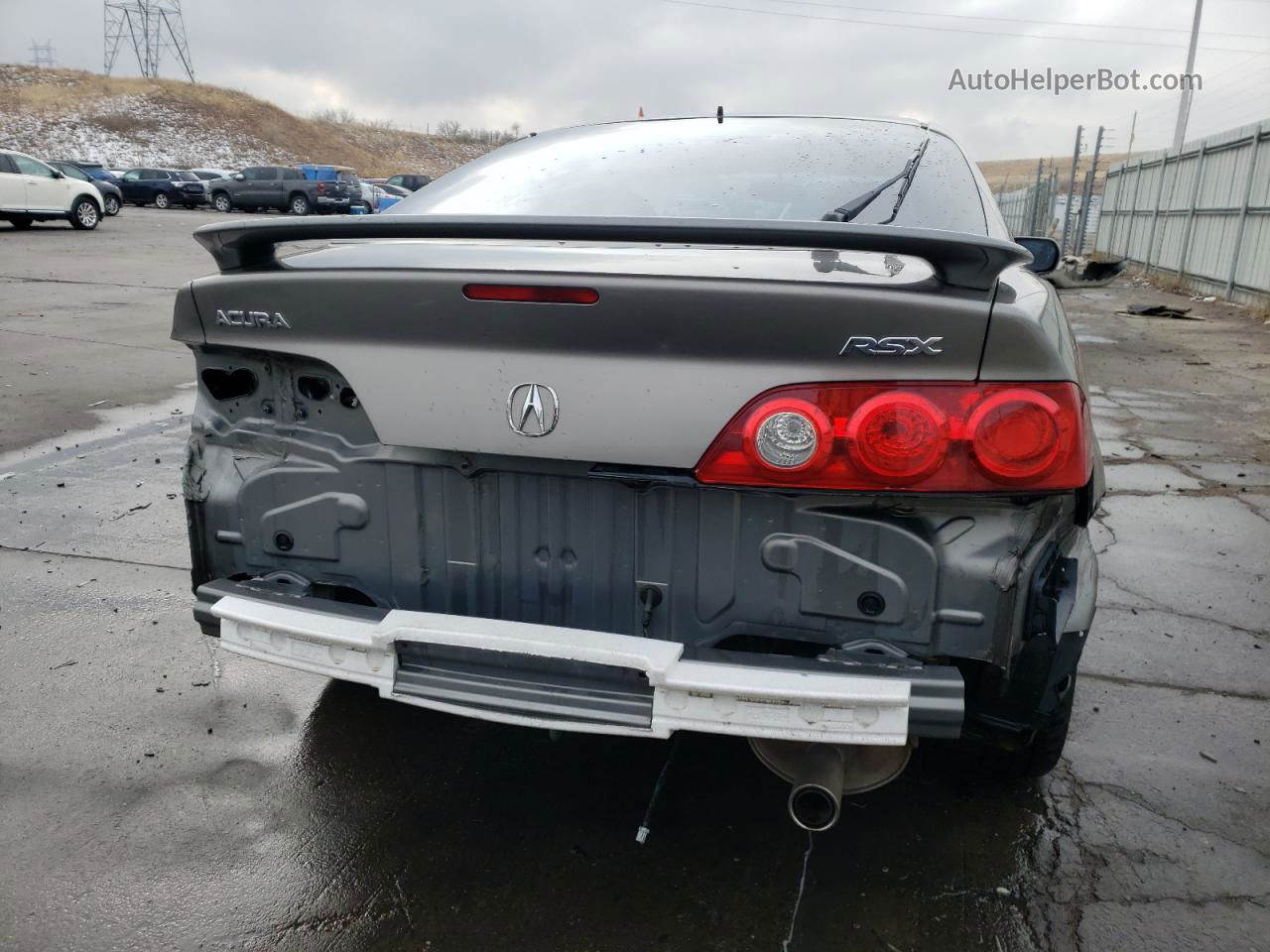 2006 Acura Rsx  Серый vin: JH4DC54866S014230