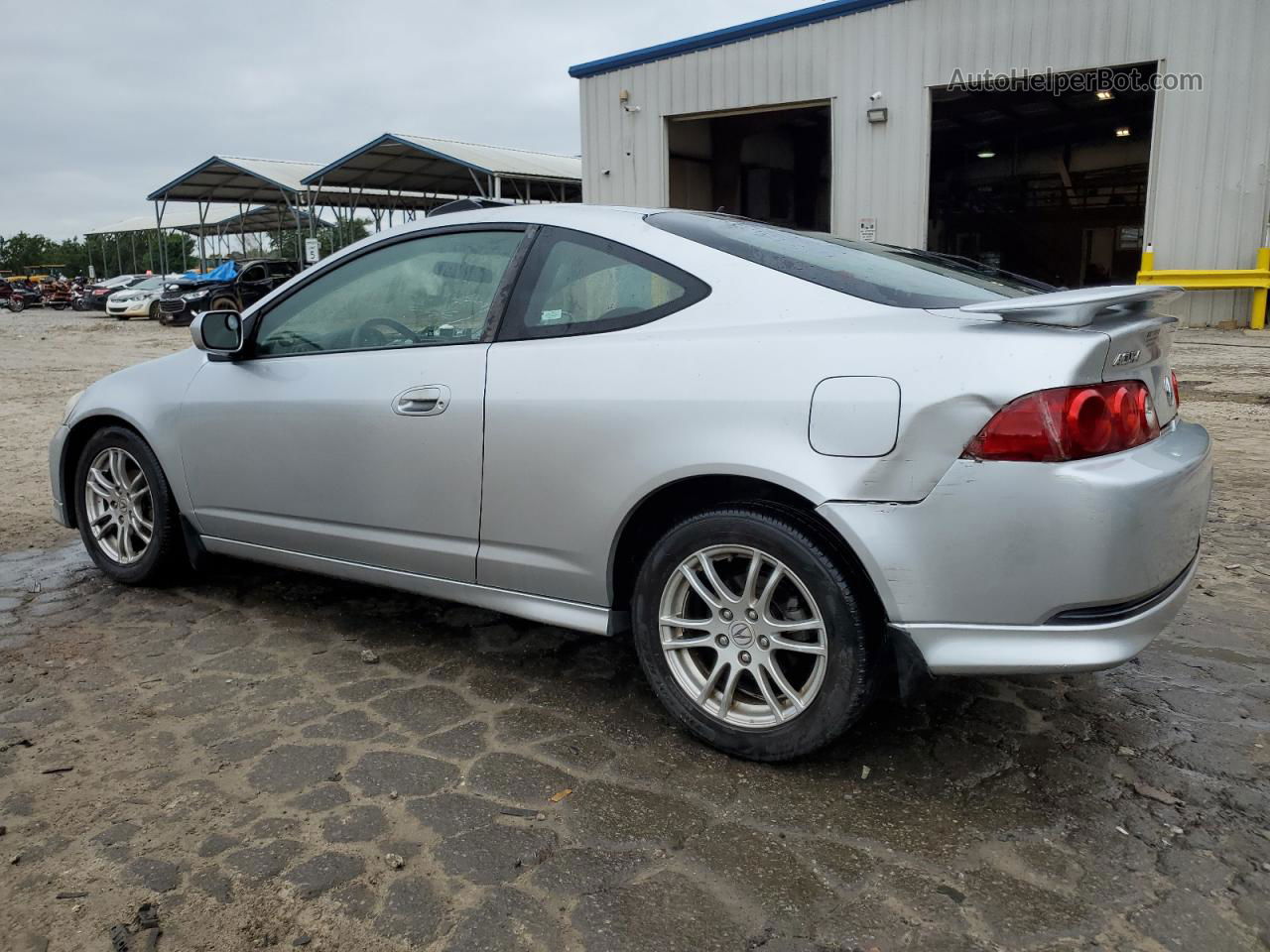 2006 Acura Rsx  Silver vin: JH4DC54866S018018