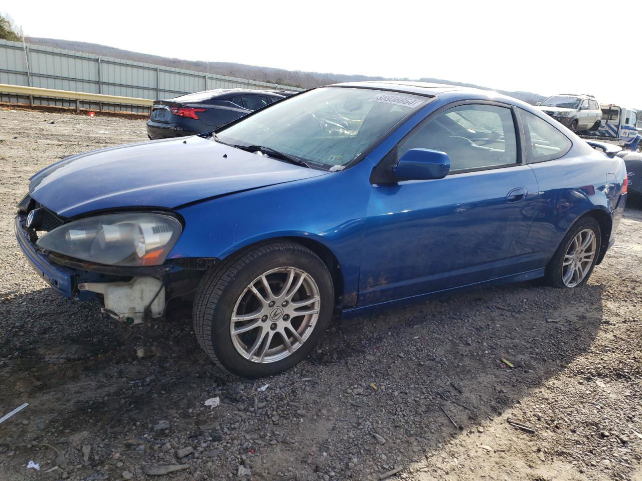 2006 Acura Rsx  Blue vin: JH4DC54866S020738