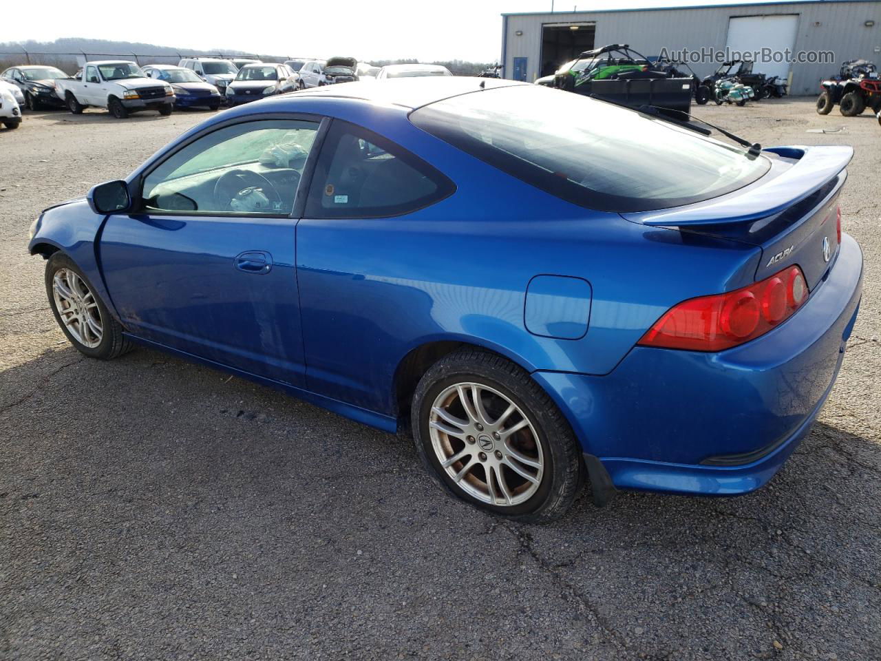 2006 Acura Rsx  Blue vin: JH4DC54866S020738