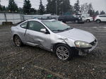 2006 Acura Rsx  Silver vin: JH4DC54876S011286