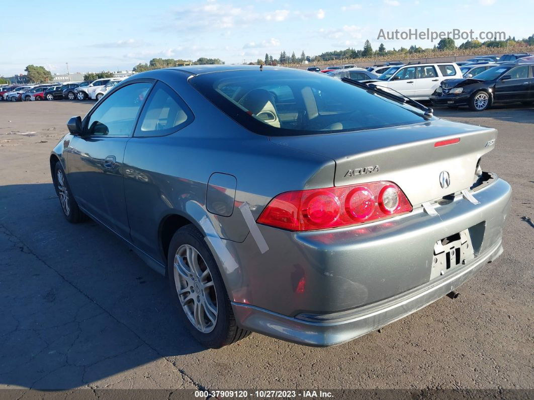 2006 Acura Rsx   Gray vin: JH4DC54876S018156