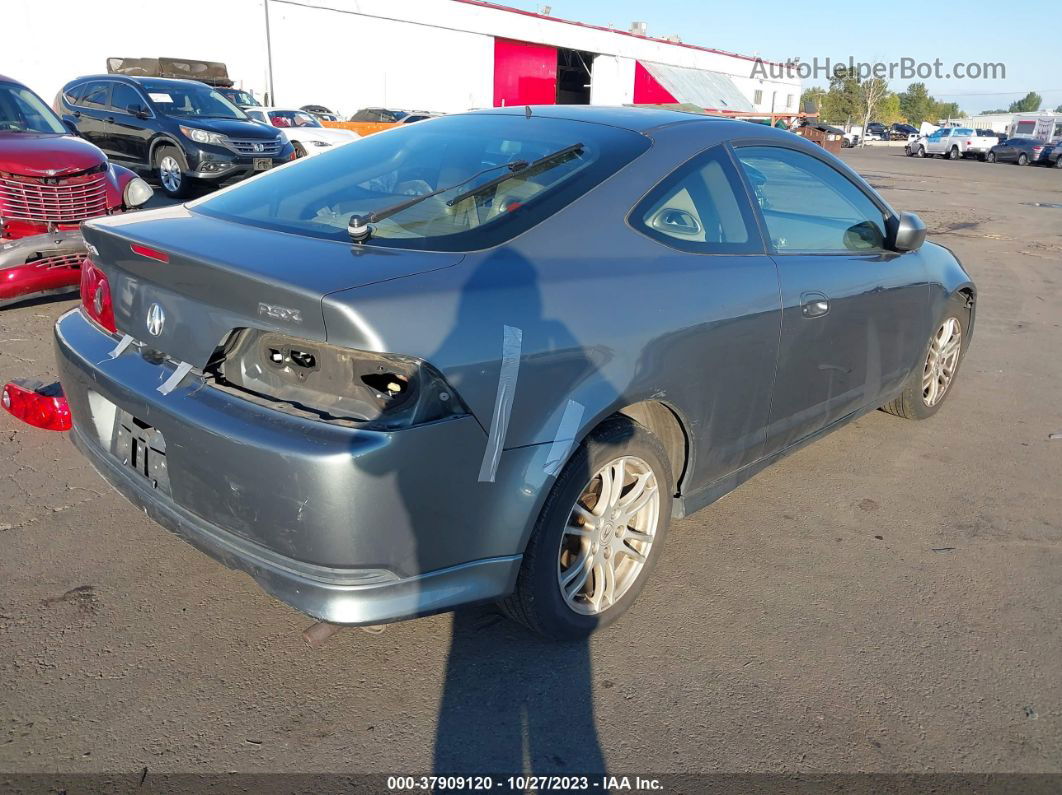 2006 Acura Rsx   Gray vin: JH4DC54876S018156