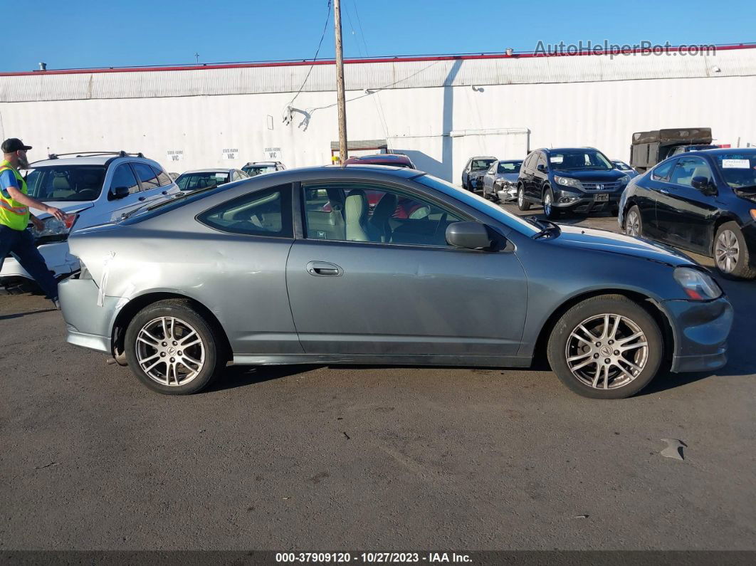 2006 Acura Rsx   Gray vin: JH4DC54876S018156