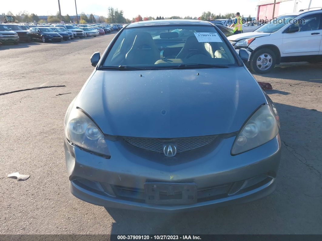 2006 Acura Rsx   Gray vin: JH4DC54876S018156