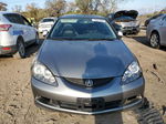 2006 Acura Rsx  Silver vin: JH4DC54876S019551