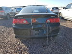 2006 Acura Rsx  Black vin: JH4DC54876S020117