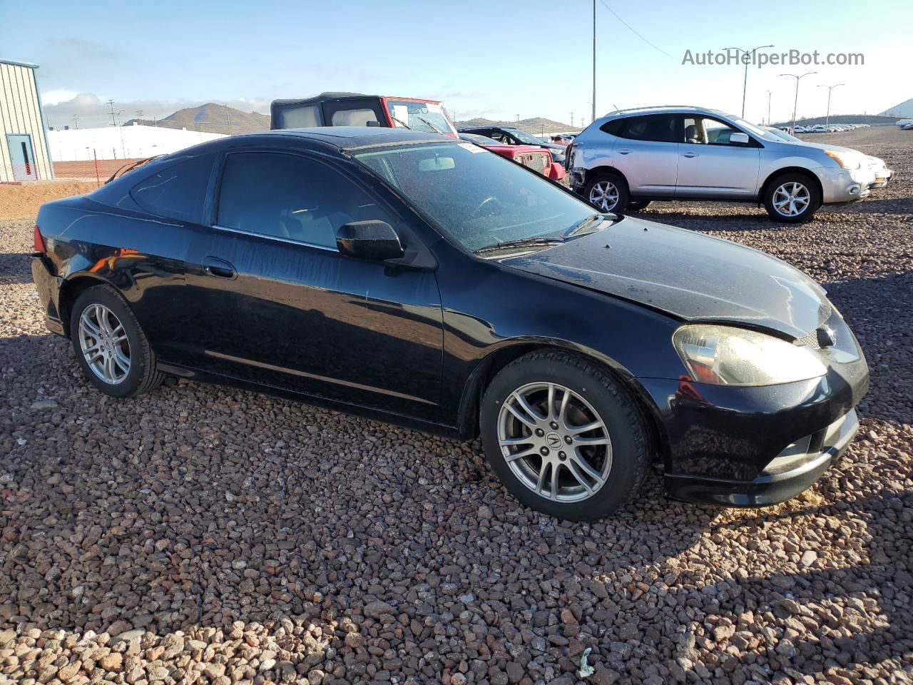 2006 Acura Rsx  Black vin: JH4DC54876S020117