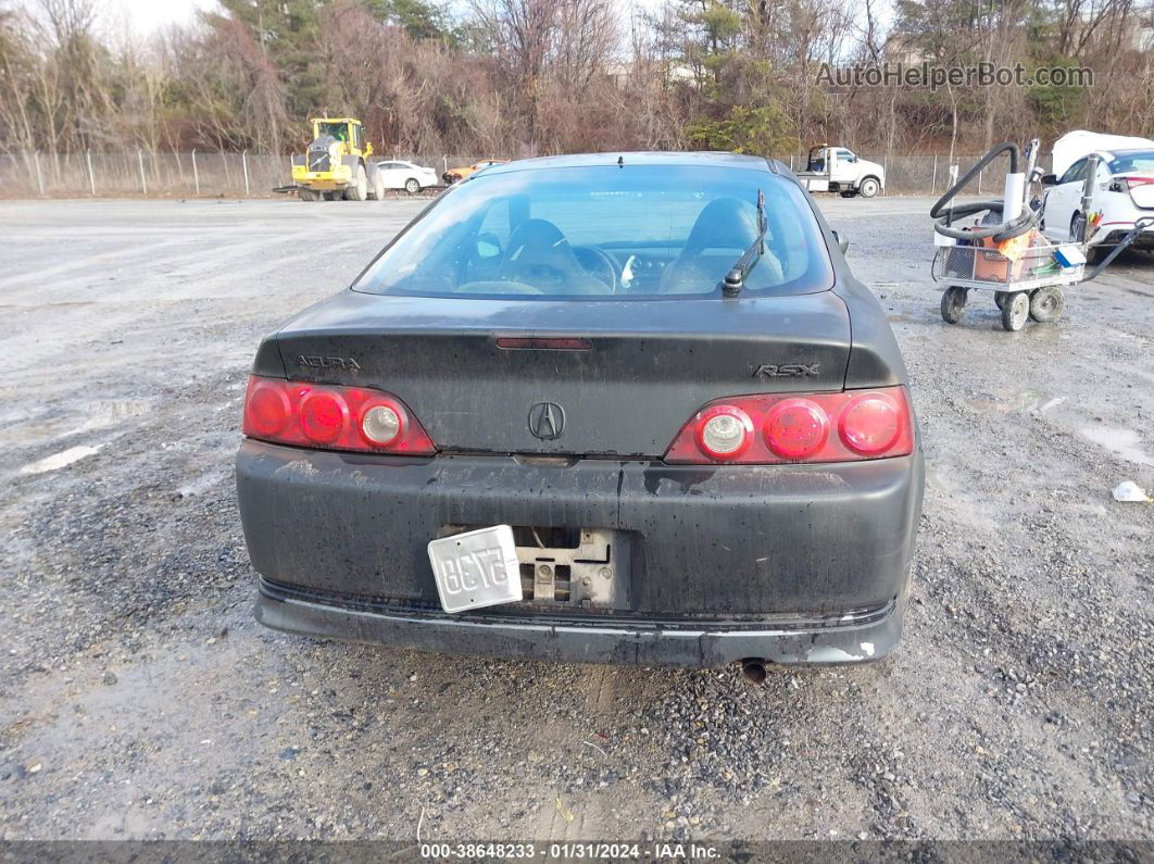 2006 Acura Rsx   Black vin: JH4DC54876S020845