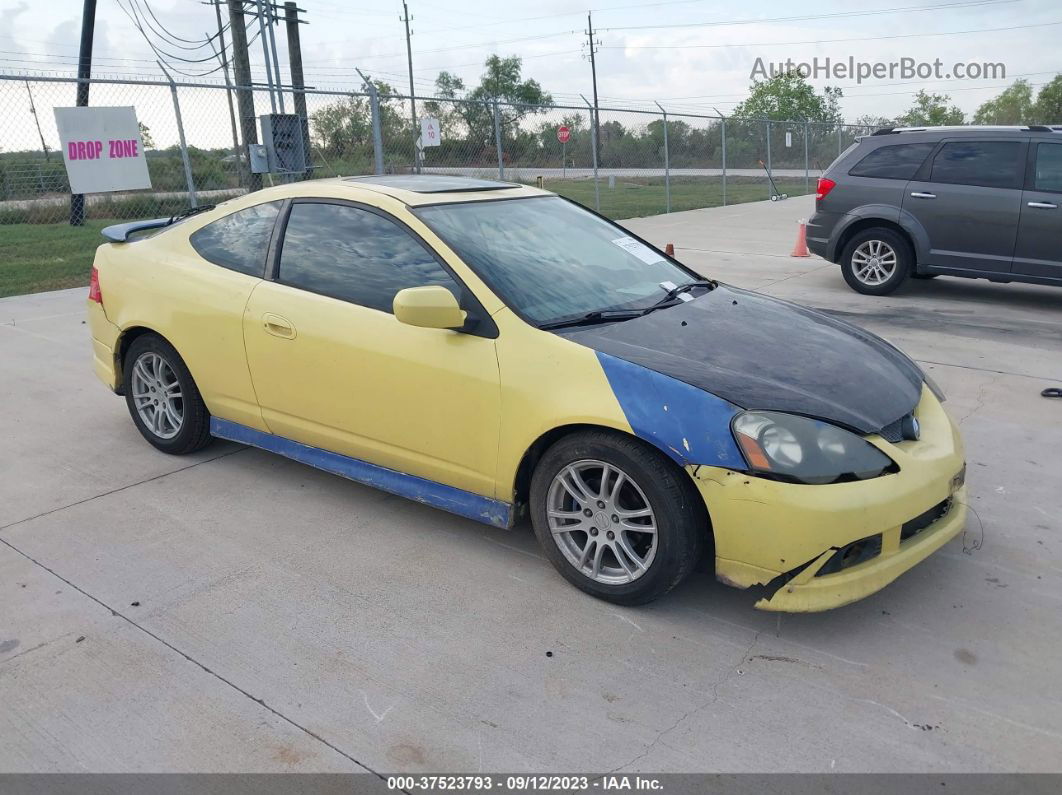 2006 Acura Rsx   Yellow vin: JH4DC54876S020957