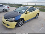 2006 Acura Rsx   Yellow vin: JH4DC54876S020957