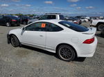 2006 Acura Rsx  White vin: JH4DC54886S001043