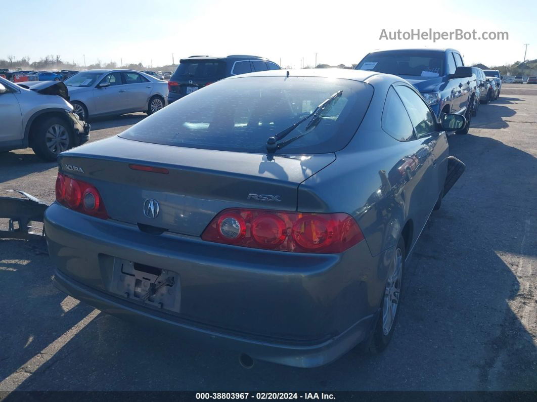 2006 Acura Rsx   Gray vin: JH4DC54886S007666