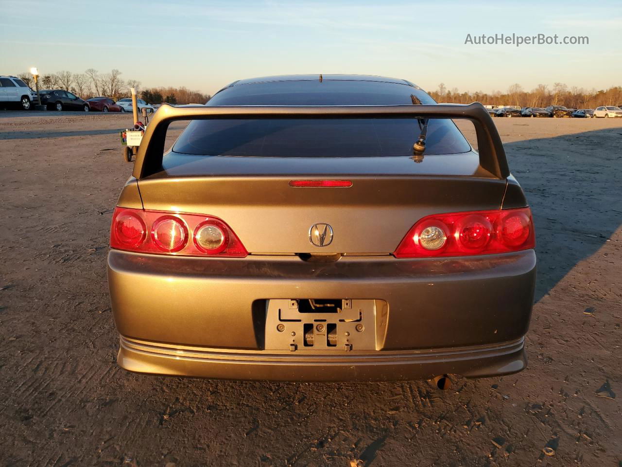 2006 Acura Rsx  Gray vin: JH4DC54886S011393