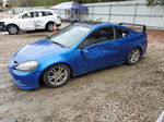 2006 Acura Rsx  Blue vin: JH4DC54886S016786