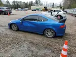 2006 Acura Rsx  Blue vin: JH4DC54886S016786