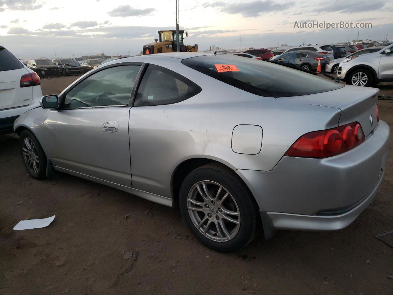 2006 Acura Rsx  Silver vin: JH4DC54886S019137