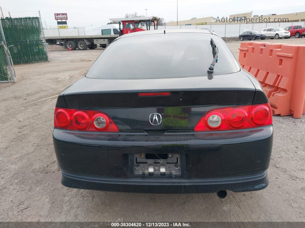 2006 Acura Rsx   Черный vin: JH4DC54886S020160