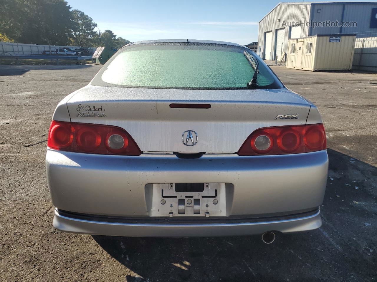 2006 Acura Rsx  Silver vin: JH4DC54896S004419