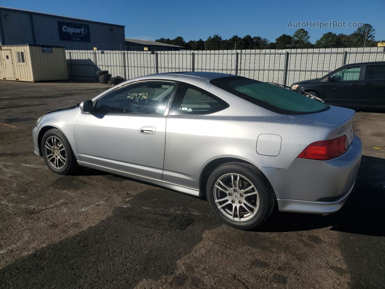 2006 Acura Rsx  Silver vin: JH4DC54896S004419