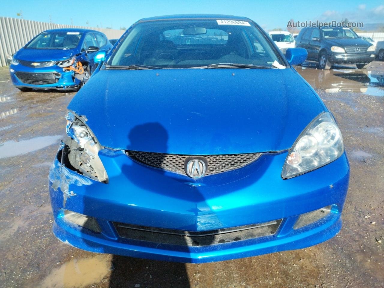 2006 Acura Rsx  Blue vin: JH4DC54896S011077