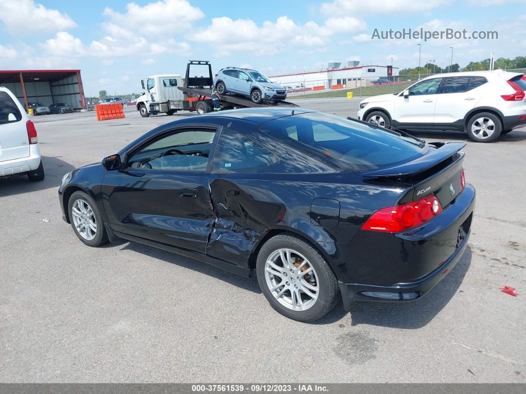 2006 Acura Rsx Leather Black vin: JH4DC54896S013752