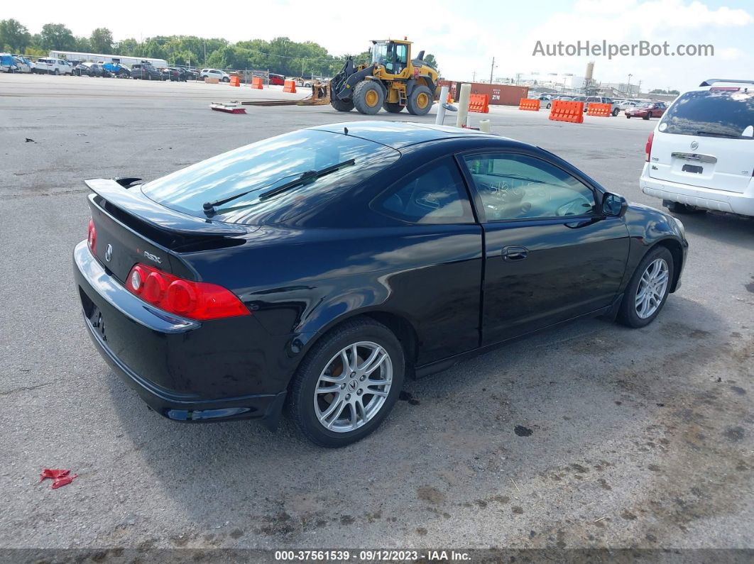 2006 Acura Rsx Leather Черный vin: JH4DC54896S013752