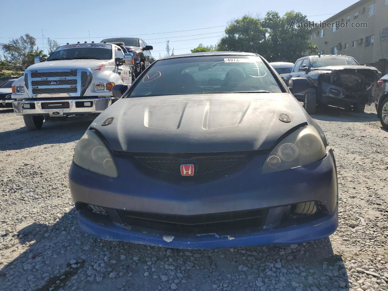 2006 Acura Rsx  Blue vin: JH4DC54896S014013