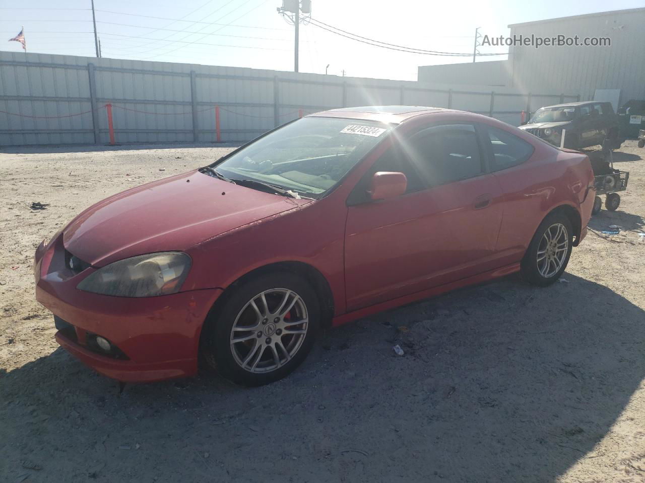 2006 Acura Rsx  Red vin: JH4DC54896S014223