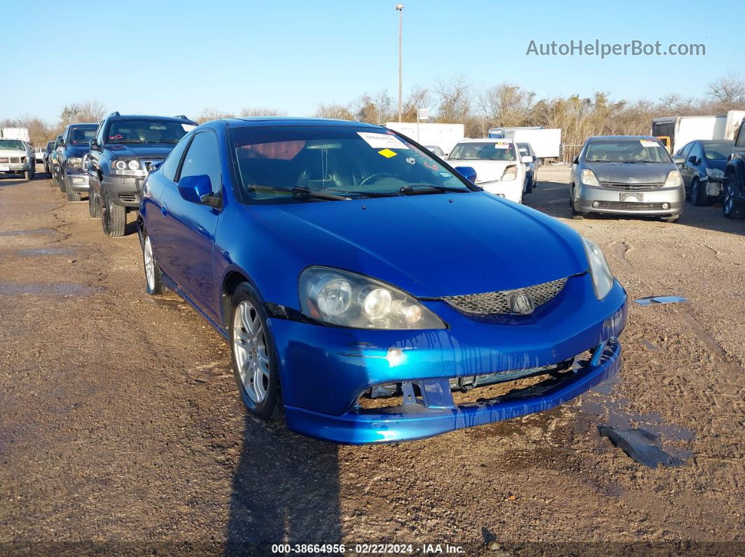 2006 Acura Rsx   Blue vin: JH4DC54896S015548