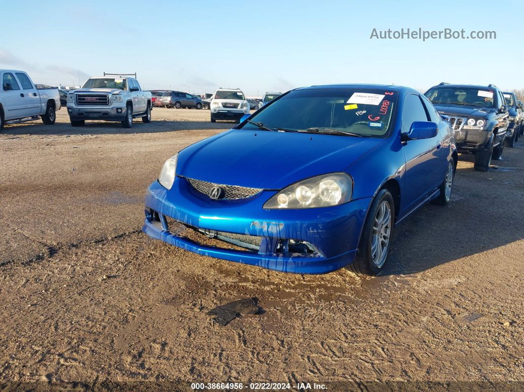 2006 Acura Rsx   Blue vin: JH4DC54896S015548