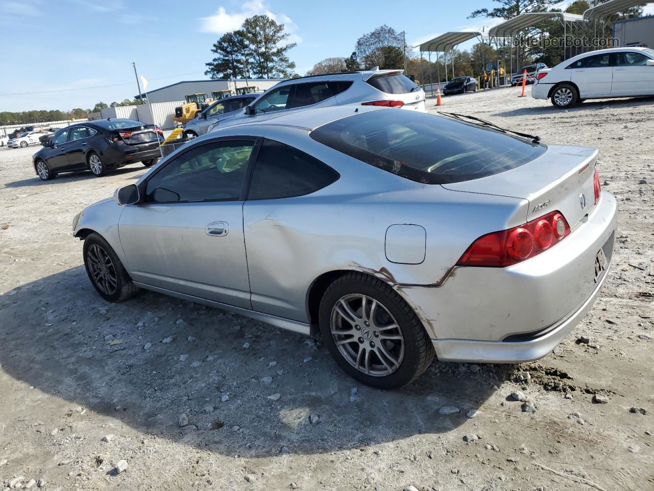 2006 Acura Rsx  Silver vin: JH4DC548X6S000735