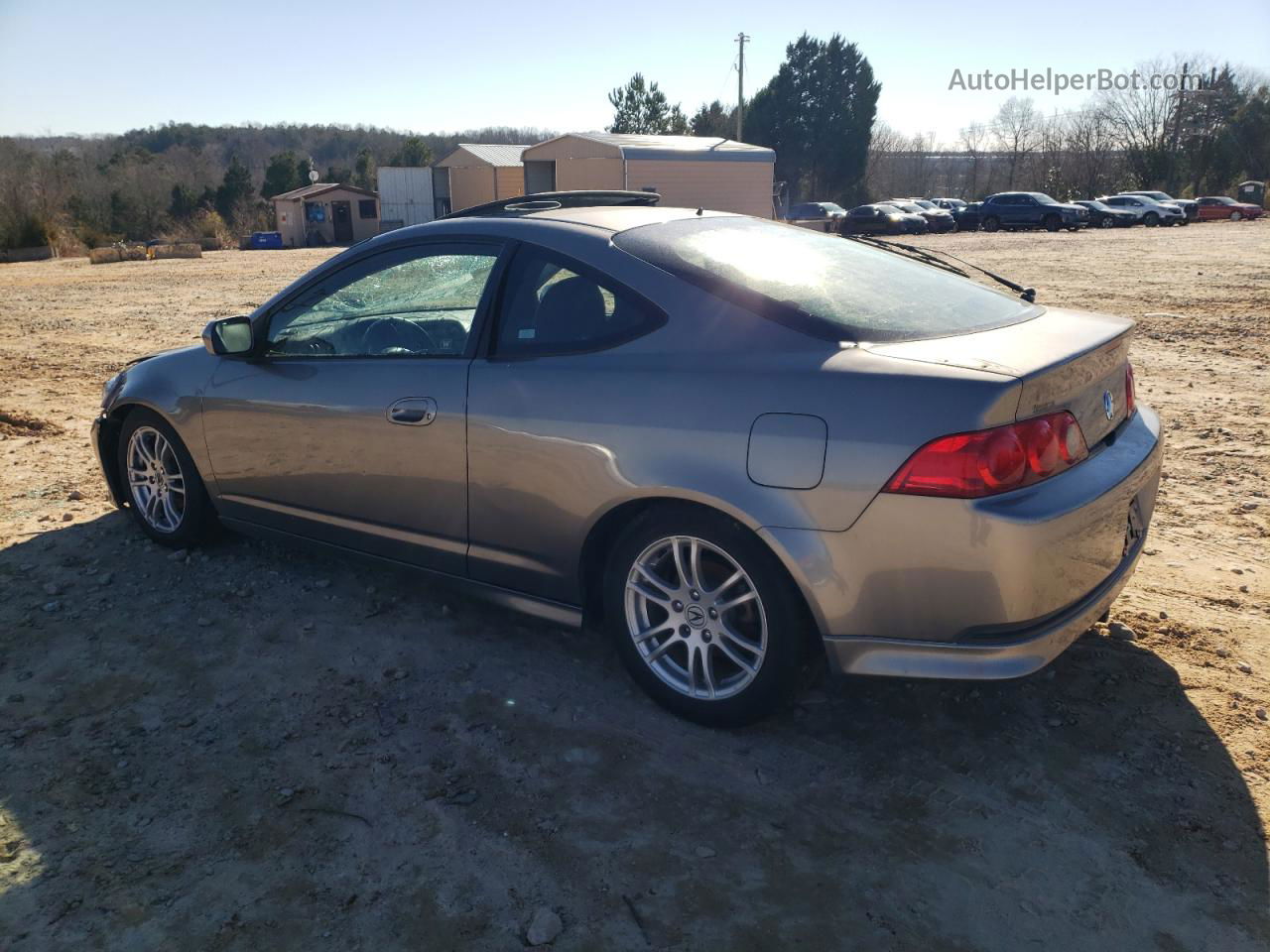 2006 Acura Rsx  Gray vin: JH4DC548X6S006907