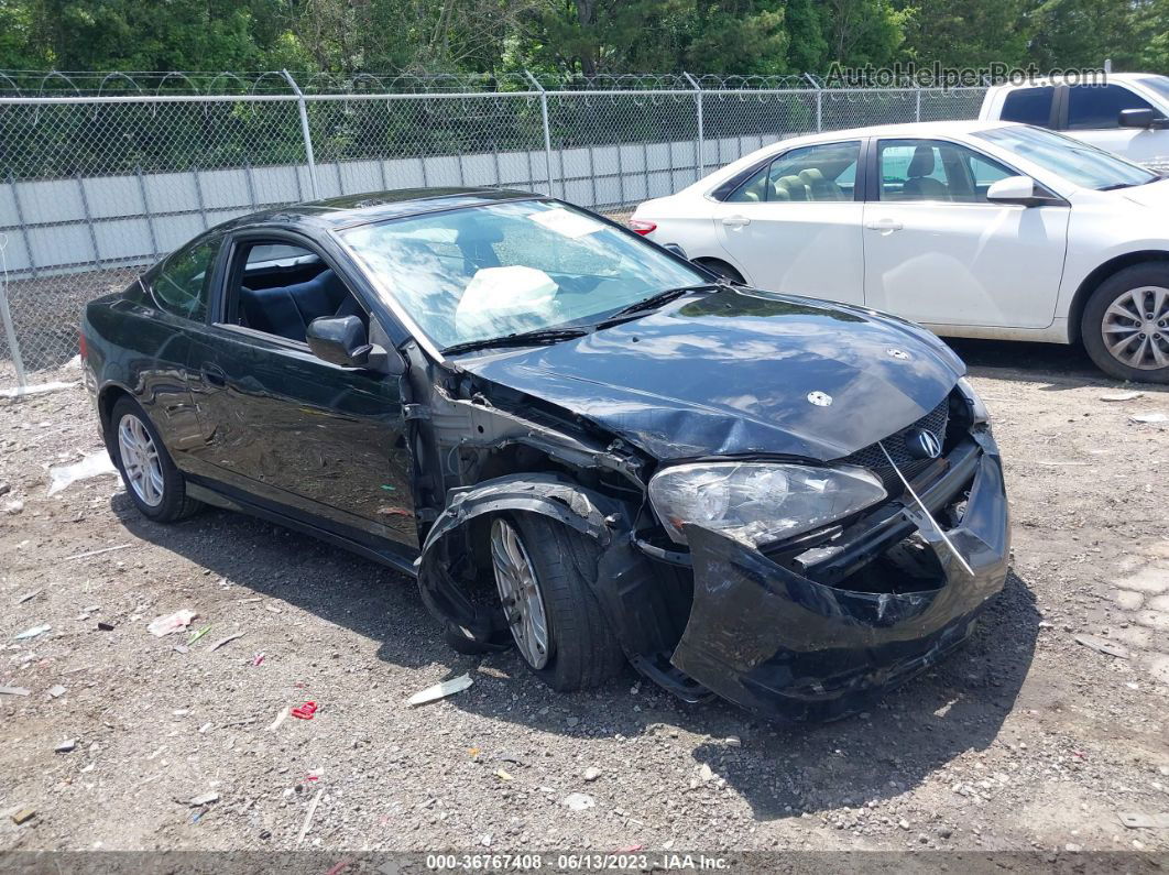 2006 Acura Rsx   Black vin: JH4DC548X6S015073