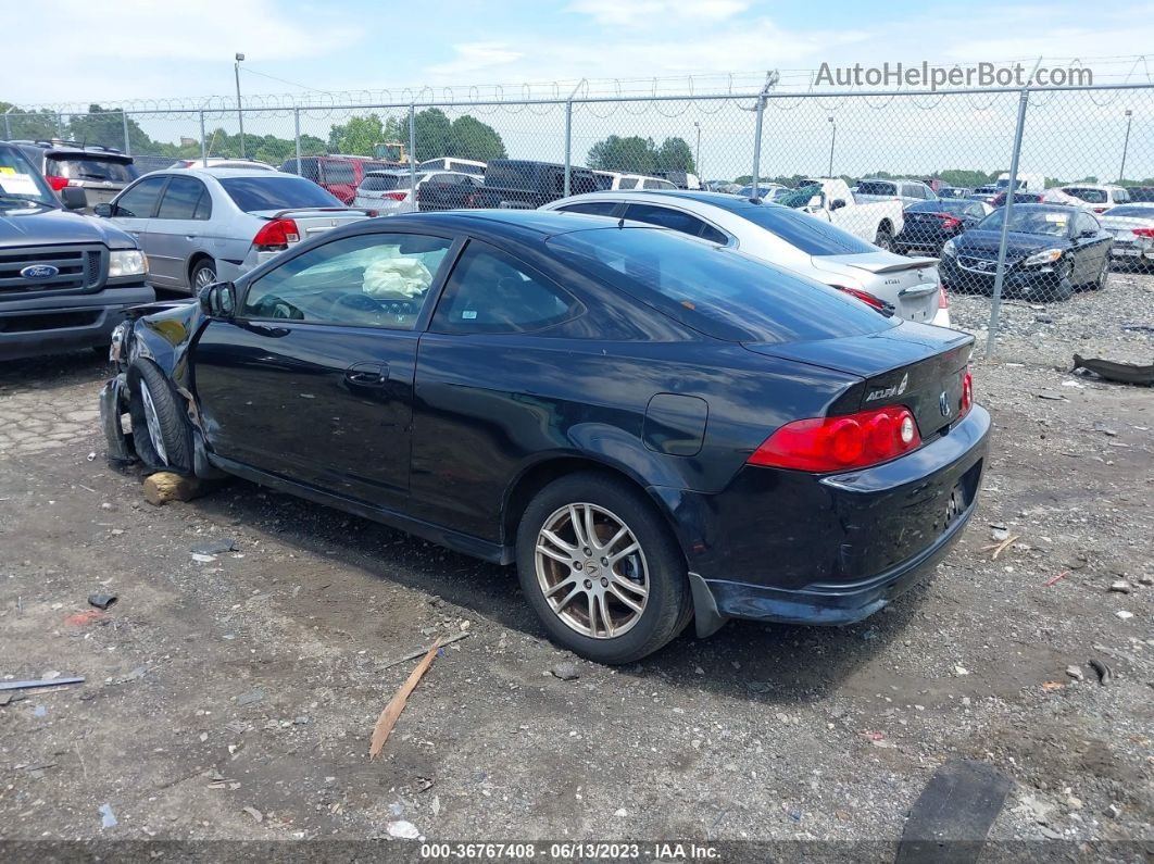 2006 Acura Rsx   Black vin: JH4DC548X6S015073