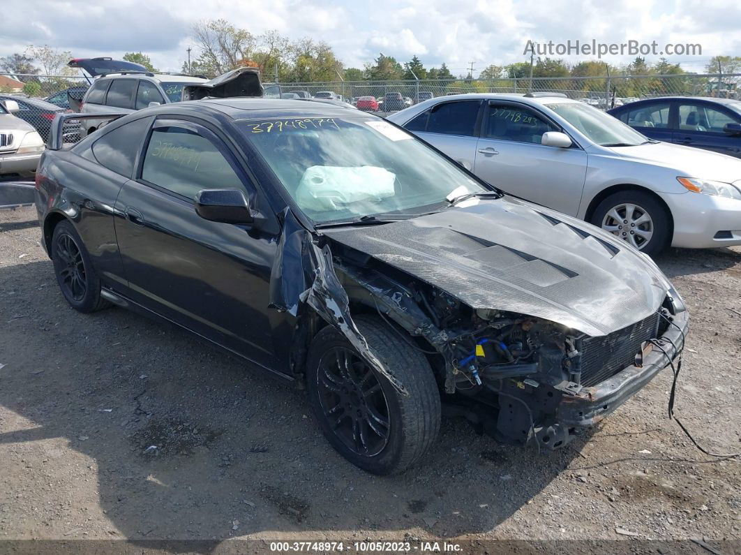 2006 Acura Rsx   Black vin: JH4DC548X6S018460