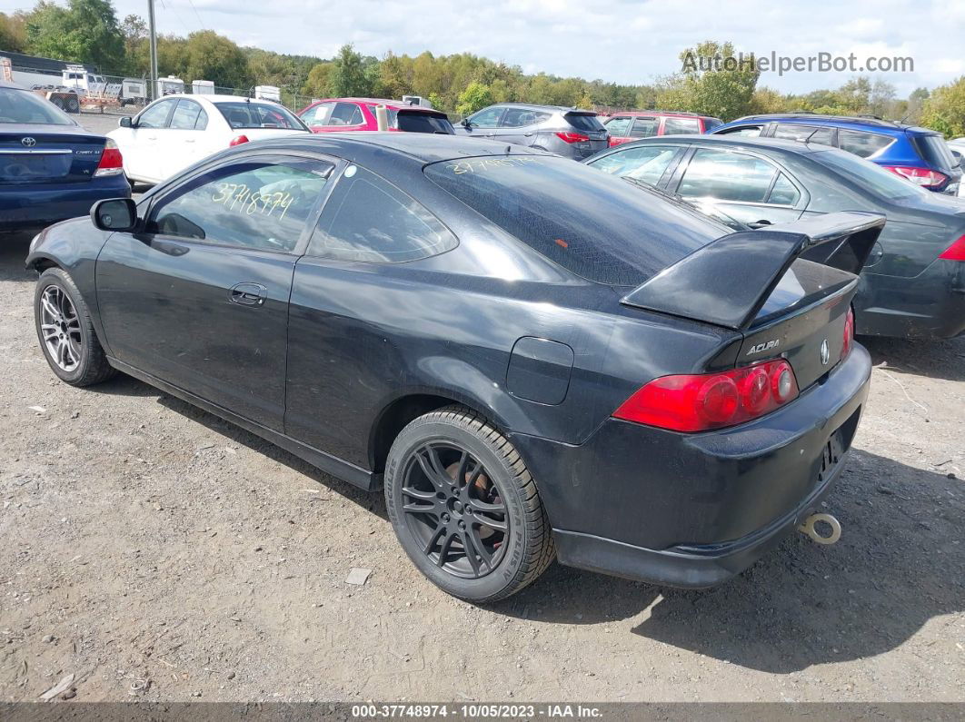 2006 Acura Rsx   Black vin: JH4DC548X6S018460