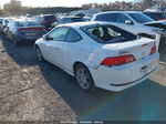 2006 Acura Rsx White vin: JH4DC548X6S019432