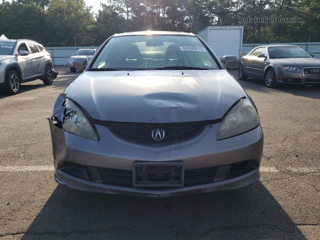 2006 Acura Rsx  Gray vin: JH4DC548X6S020953