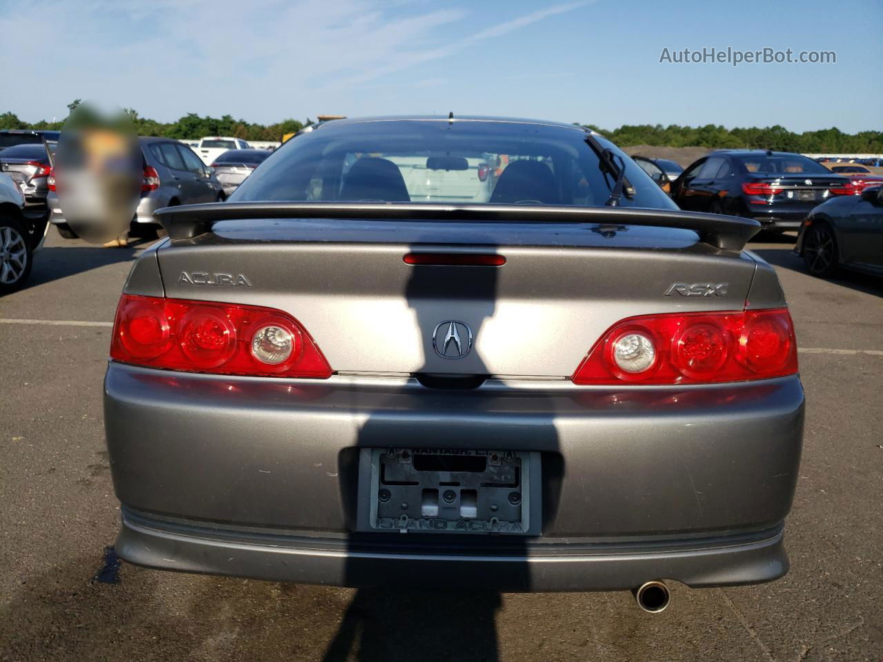 2006 Acura Rsx  Gray vin: JH4DC548X6S020953