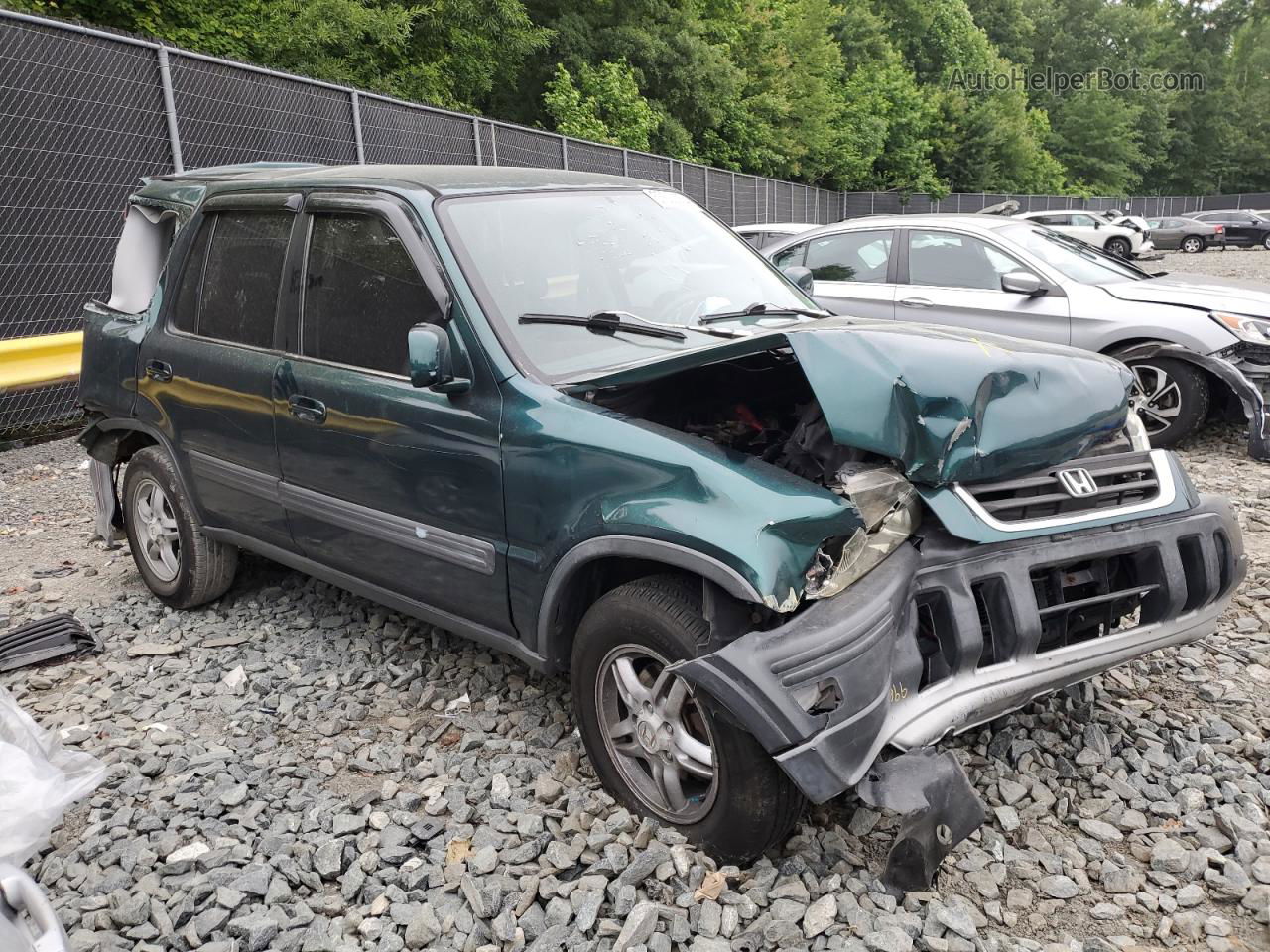 2016 Honda Cr-v Ex Green vin: JHLRD18641C021012