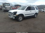 2004 Honda Cr-v Lx White vin: JHLRD68404C008001