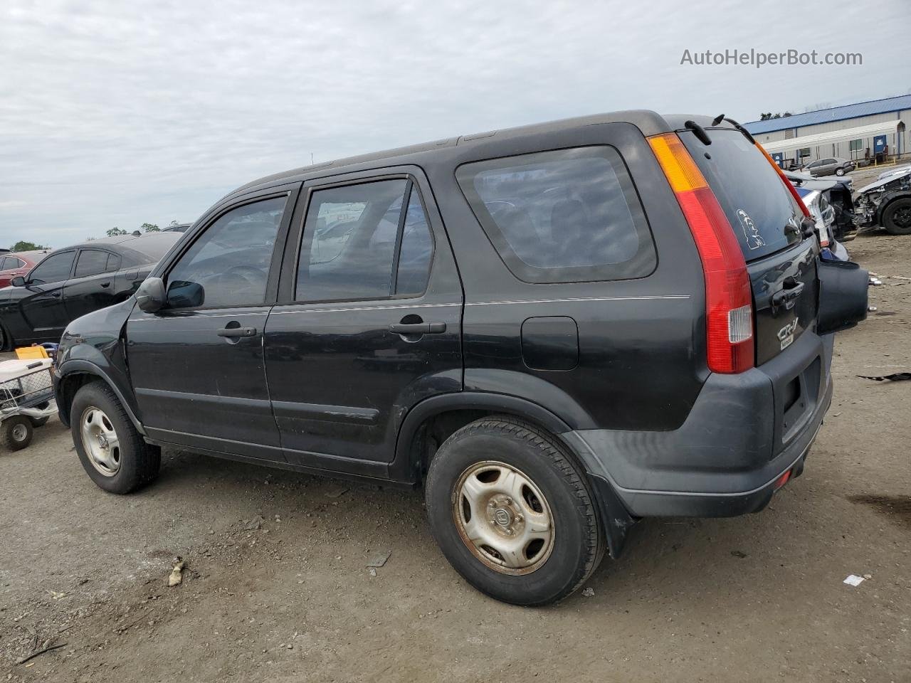 2004 Honda Cr-v Lx Black vin: JHLRD68434C014102