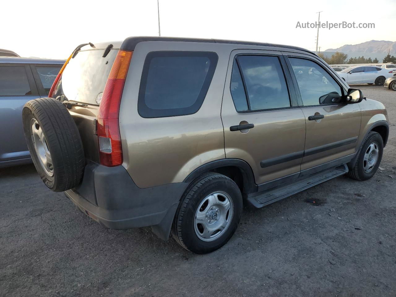 2004 Honda Cr-v Lx Коричневый vin: JHLRD68464C006950