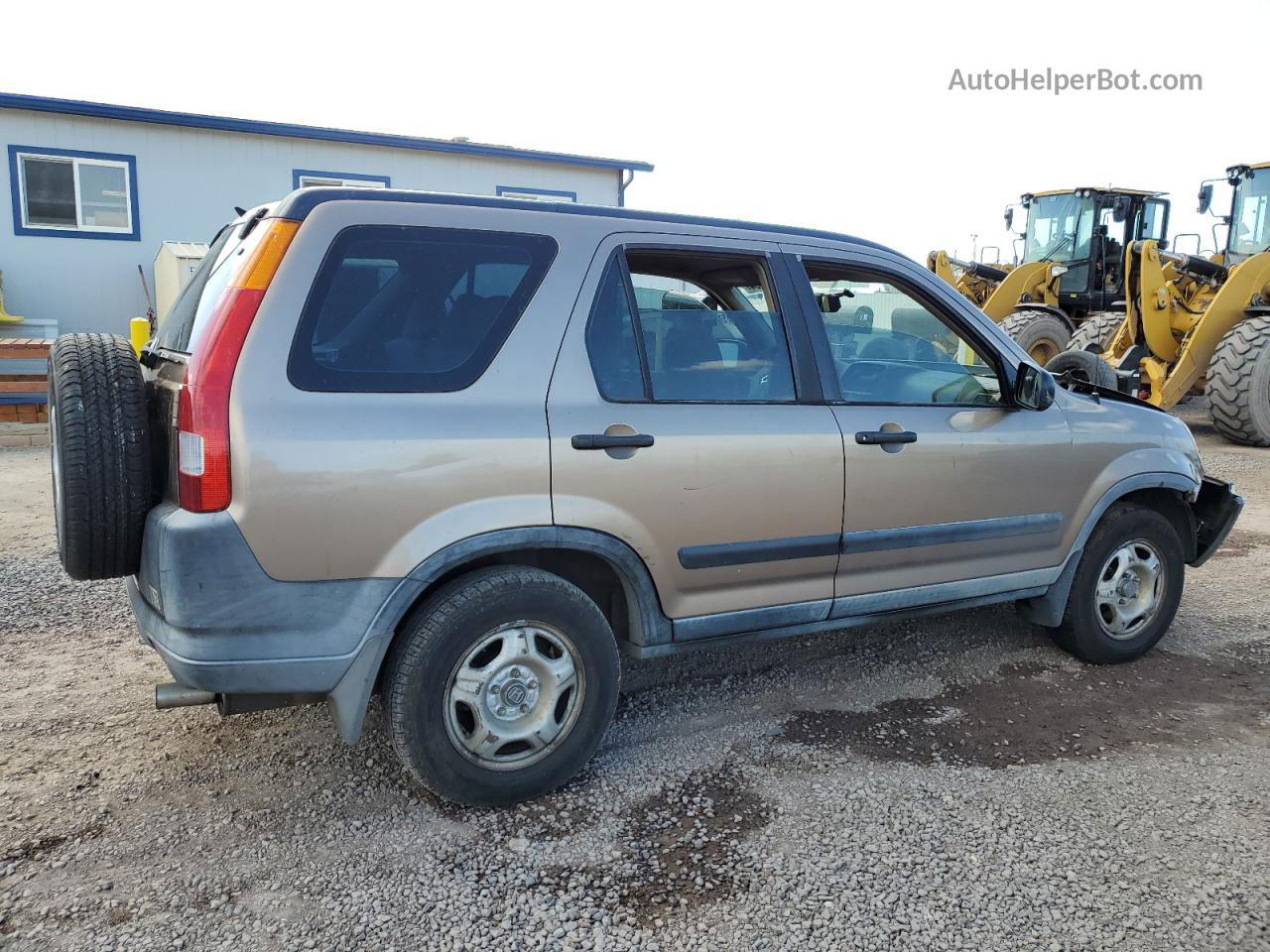 2004 Honda Cr-v Lx Tan vin: JHLRD68464C012859