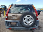 2004 Honda Cr-v Lx Tan vin: JHLRD68464C012859