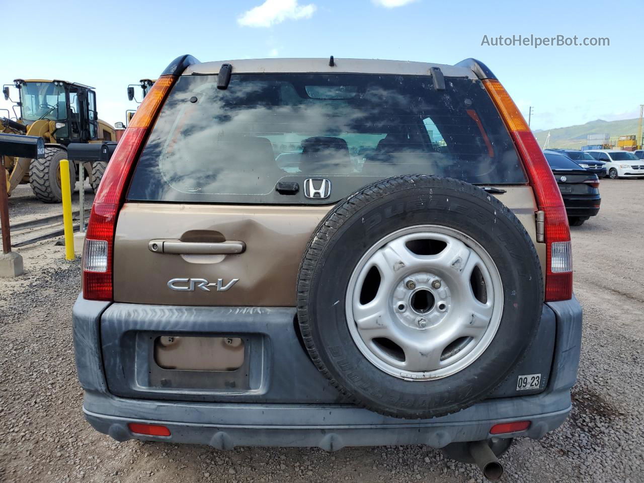 2004 Honda Cr-v Lx Желто-коричневый vin: JHLRD68464C012859