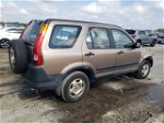 2004 Honda Cr-v Lx Tan vin: JHLRD68504C001106